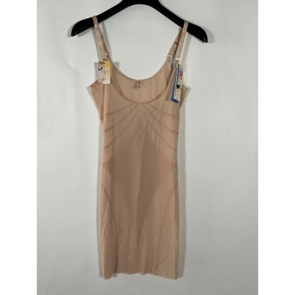 Spanx Star Power Open Bust Slip XL Soft Nude NEW Shapewear Slimming Glam Bodycon - Picture 1 of 16